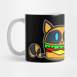 Kawaii Raccoon Cheeseburger Mug